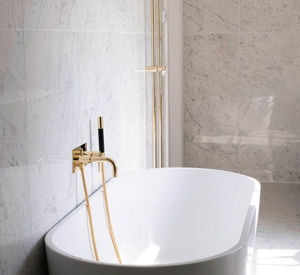 Lattialaatta Arredo Bianco Carrara C 60x60 cm, himmeä, valkoinen