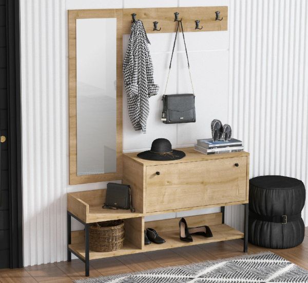 Linento Furniture Nonso -vaatenaulakko