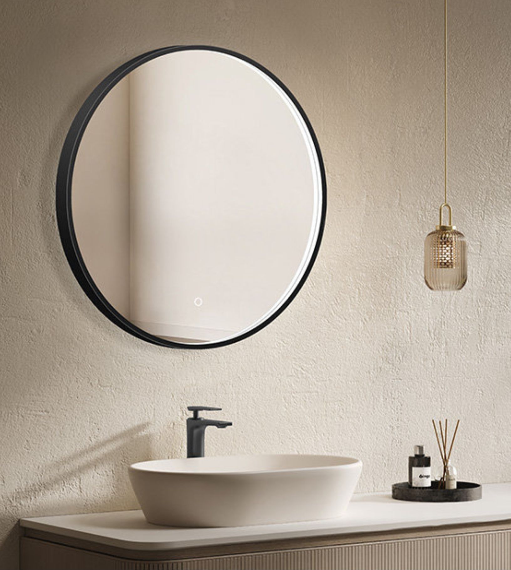 Valopeili Bathlife Lysa, 700 mm, musta